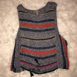 Free People tank top sweater, size: M